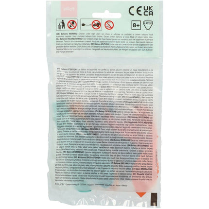 Ballonnen 70 Jaar Gekleurd 23cm 8st van Folat koop je bij Partywinkel