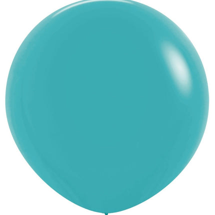Ballonnen Caribbean Blue 91cm 10st van Sempertex koop je bij Partywinkel