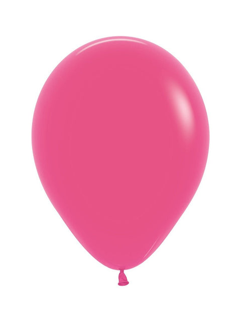 Ballonnen Fuchsia 25cm 100st van Sempertex koop je bij Partywinkel