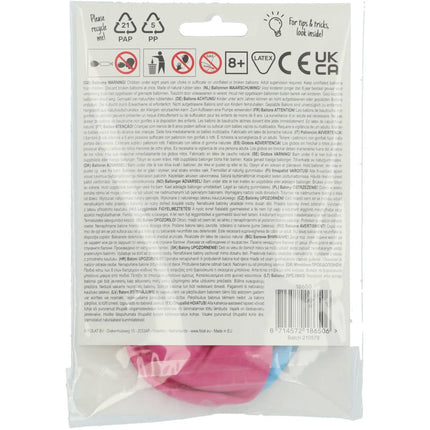 Ballonnen Hip Hip Hooray 33cm 6st van Folat koop je bij Partywinkel