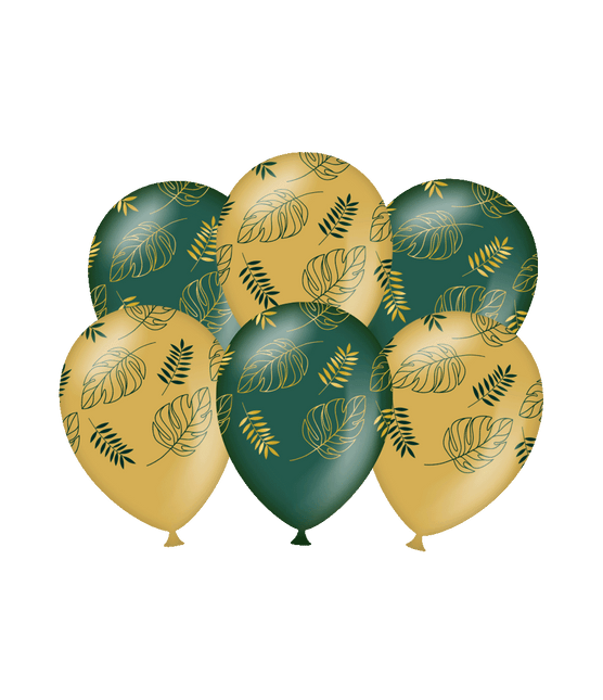 Ballonnen Jungle 30cm 6st van Paper Dreams koop je bij Partywinkel
