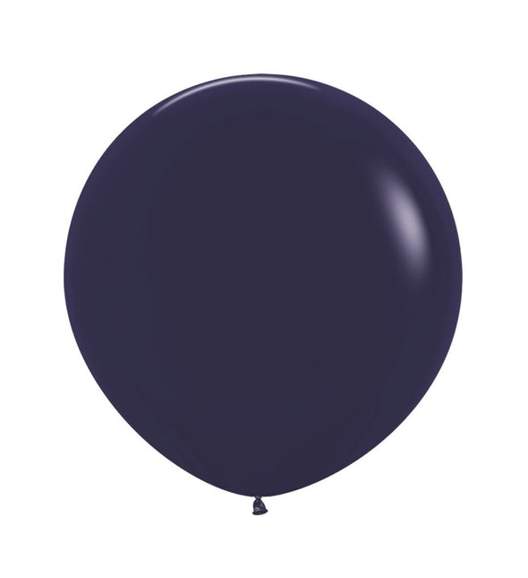 Ballonnen Navy Blue 61cm 10st van Sempertex koop je bij Partywinkel
