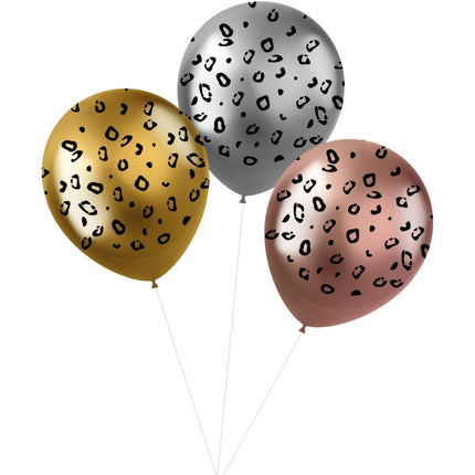 Ballonnen Panter 33cm 3st van Folat koop je bij Partywinkel
