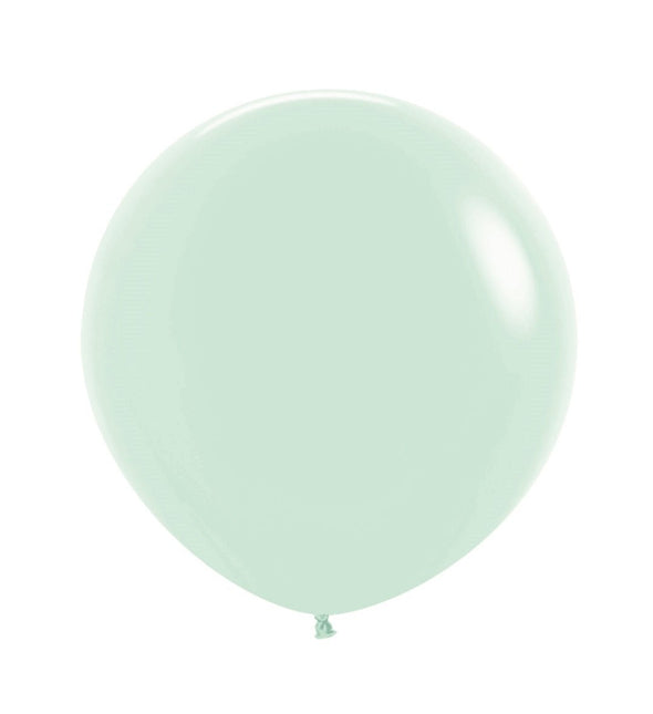 Ballonnen Pastel Matte Green 61cm 10st van Sempertex koop je bij Partywinkel