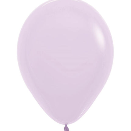 Ballonnen Pastel Matte Lilac 25cm 100st van Sempertex koop je bij Partywinkel