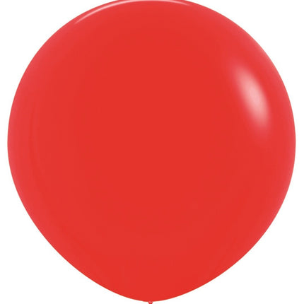 Ballonnen Red 91cm 10st van Sempertex koop je bij Partywinkel