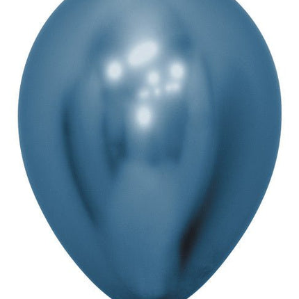 Ballonnen Reflex Blue 30cm 50st van Sempertex koop je bij Partywinkel