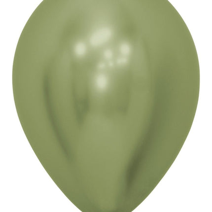 Ballonnen Reflex Lime Green 30cm 50st van Sempertex koop je bij Partywinkel