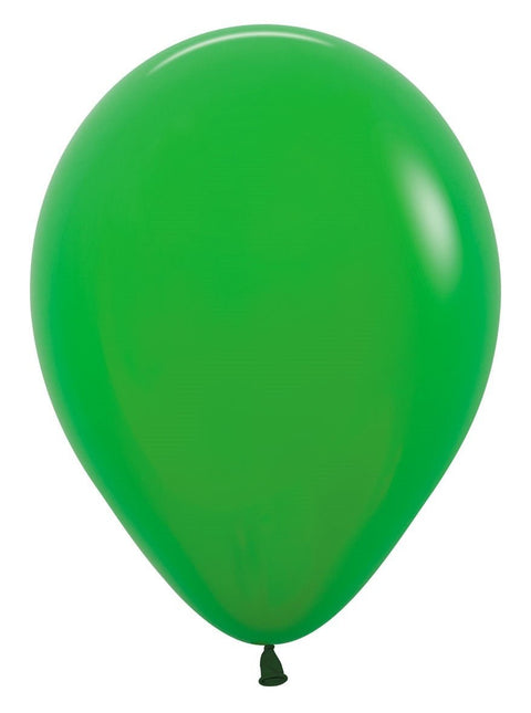 Ballonnen Shamrock Green 30cm 50st van Sempertex koop je bij Partywinkel