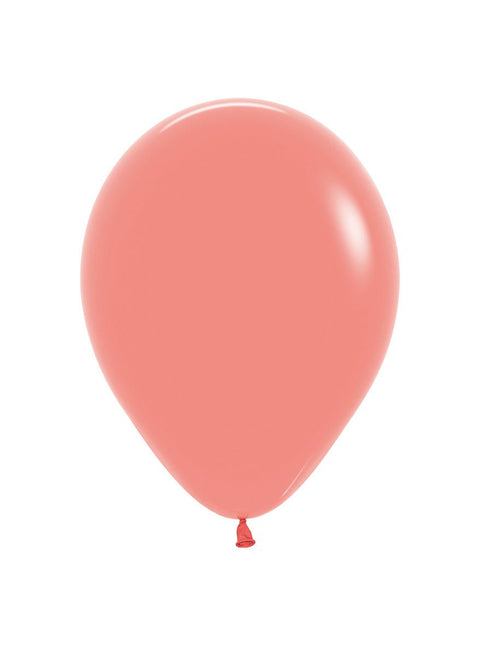Ballonnen Tropical Coral 23cm 50st van Sempertex koop je bij Partywinkel