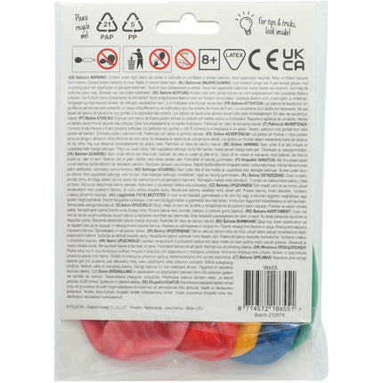 Ballonnen Welcome Back Gekleurd 33cm 6st van Folat koop je bij Partywinkel