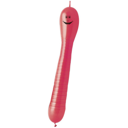 Ballonnen Wormen Gekleurd 22cm 12st van Unique koop je bij Partywinkel