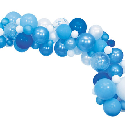 Ballonnenboog Zelf Maken Set Blauw 4m van WeFiesta koop je bij Partywinkel