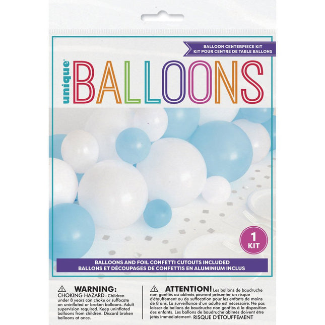 Ballonnenslinger Decoratieset Blauw van Unique koop je bij Partywinkel