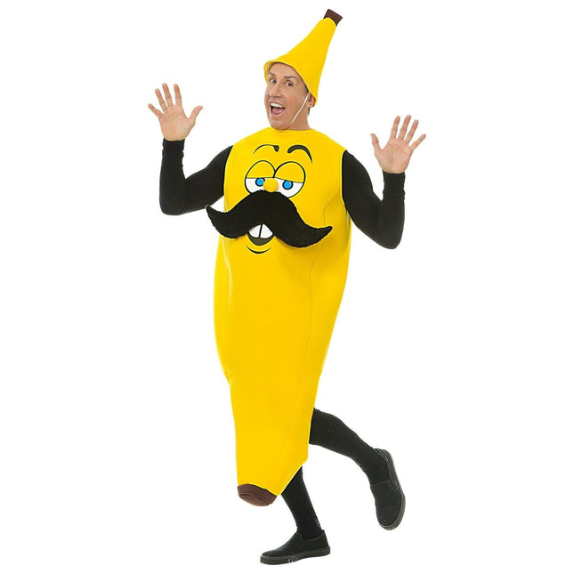 Bananen Kostuum Geel van Widmann koop je bij Partywinkel