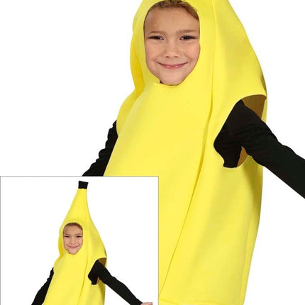 Bananenpak Kind Geel van Fiestas Guirca koop je bij Partywinkel