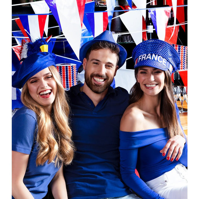 Baret Blauw van Boland koop je bij Partywinkel