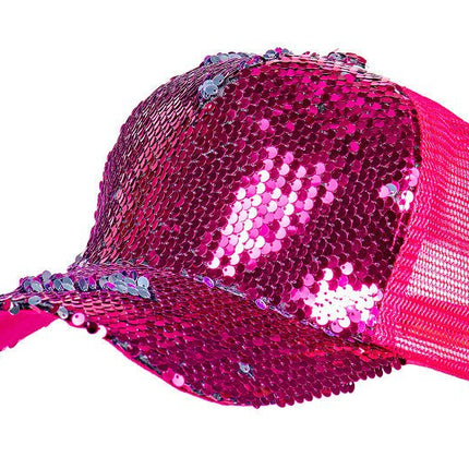Baseball cap pailletten van Wilbers & Wilbers koop je bij Partywinkel