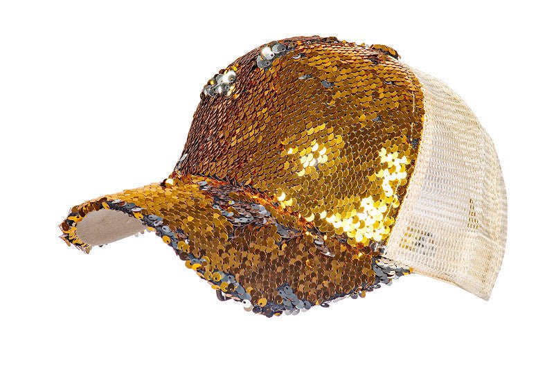 Gouden Pet Pailletten van Wilbers & Wilbers koop je bij Partywinkel