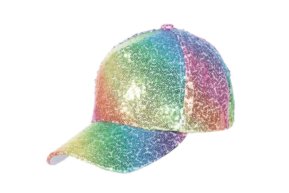 Regenboog Pet Baseball van Wilbers & Wilbers koop je bij Partywinkel
