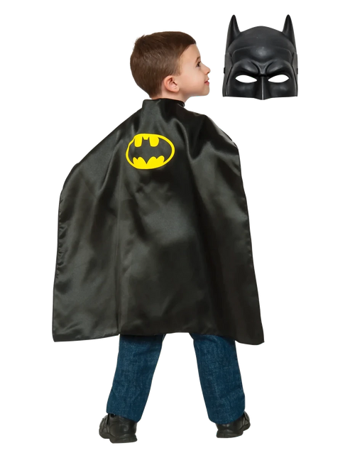 Batman Cape en Masker Set Kind van Rubies koop je bij Partywinkel