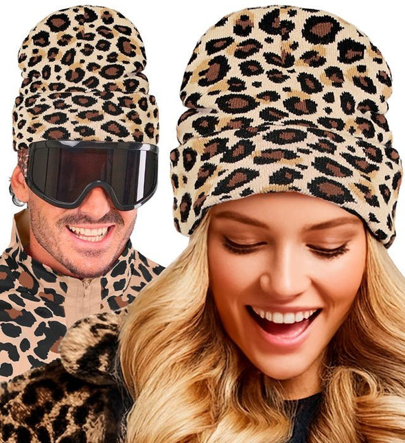 Beanie Luipaard Classic van Widmann koop je bij Partywinkel