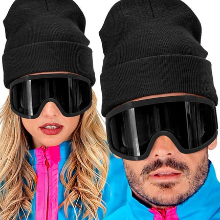 Beanie Zwart van Widmann koop je bij Partywinkel