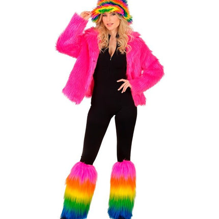 Beenwarmers Pluche Regenboog van Widmann koop je bij Partywinkel