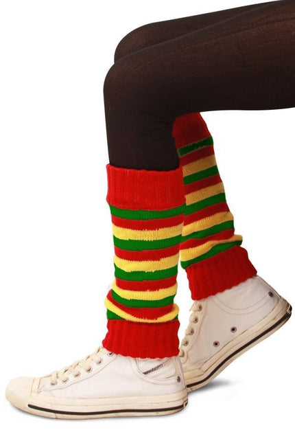 Beenwarmers Rood/Geel/Groen Voor Ki van PartyXplosion koop je bij Partywinkel