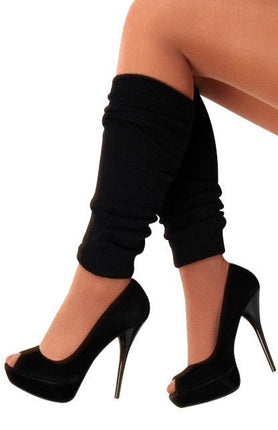 Beenwarmers Zwart van PartyXplosion koop je bij Partywinkel