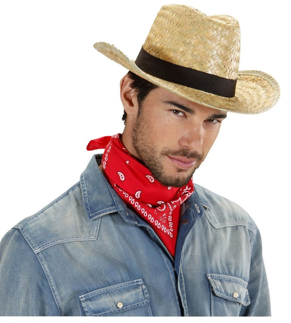 Beige Hoed Stro van Widmann koop je bij Partywinkel