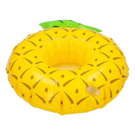 Bekerhouder Ananas Opblaasbaar 20cm van Boland koop je bij Partywinkel