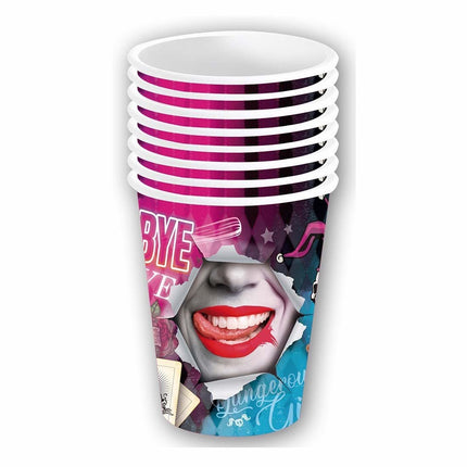 Bekers Suicide Squad 240ml 6st van Fiestas Guirca koop je bij Partywinkel