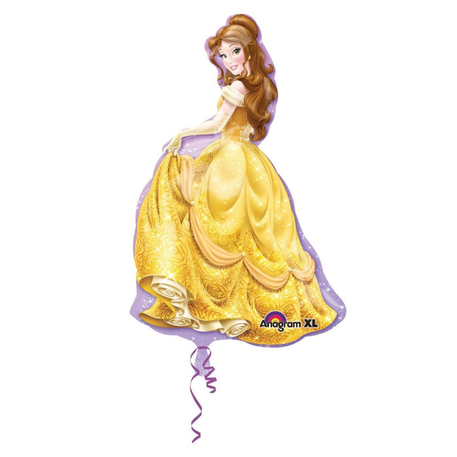 Belle en het Beest Helium Ballon XL 99cm leeg van Anagram koop je bij Partywinkel