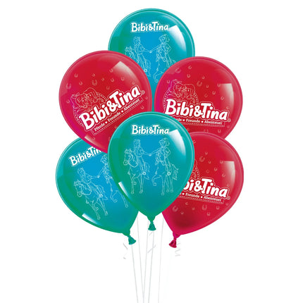 Bibi och Tina-ballonger, 25 cm, 10 st