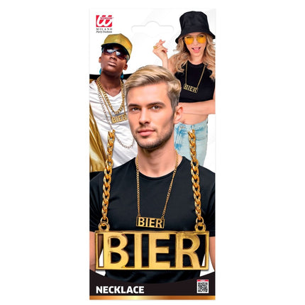 Bier Ketting Goud van Widmann koop je bij Partywinkel