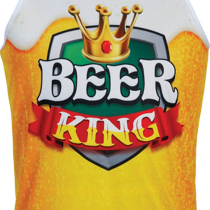 Bier Shirt Wit Goud van Fiestas Guirca koop je bij Partywinkel