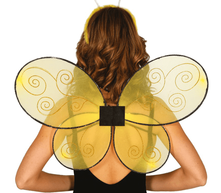 Bijen Vleugels 52cm van Fiestas Guirca koop je bij Partywinkel