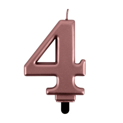 4-års-ljus i roséguld