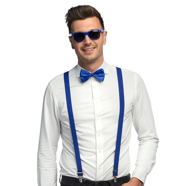 Blauwe Accessoireset 3 delig van Boland koop je bij Partywinkel