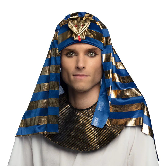 Blauwe Hoofdband Pharaoh van Boland koop je bij Partywinkel