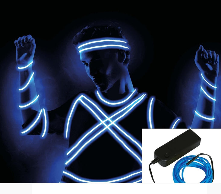 Blauwe Leddraad 5m van Fiestas Guirca koop je bij Partywinkel