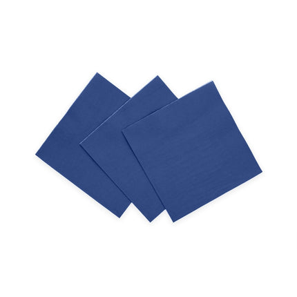 Blauwe Servetten 3 Laags 24cm 20st van WeFiesta koop je bij Partywinkel