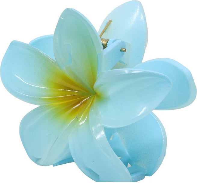 Bloem Haarclip Blauw van Fiestas Guirca koop je bij Partywinkel