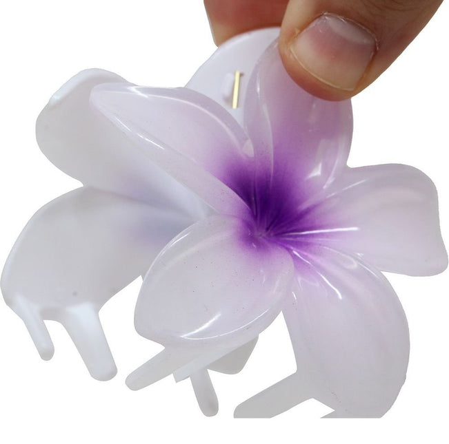 Bloem Haarclip Paars van Fiestas Guirca koop je bij Partywinkel