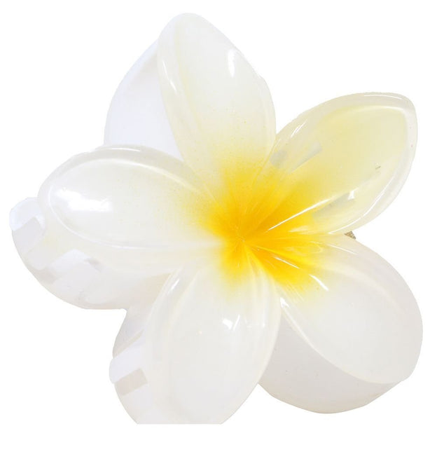 Bloem Haarclip Wit van Fiestas Guirca koop je bij Partywinkel