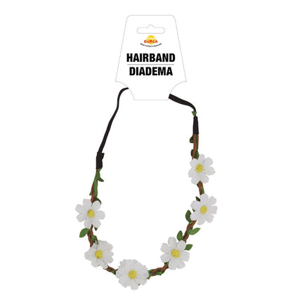 Bloemen Haarband Madeliefje van Fiestas Guirca koop je bij Partywinkel