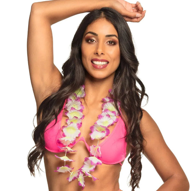 Bloemen Hawaii Krans 4st van Boland koop je bij Partywinkel