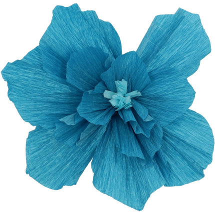 Bloemen Tafeldecoratie Blauw 30cm 3st van Folat koop je bij Partywinkel