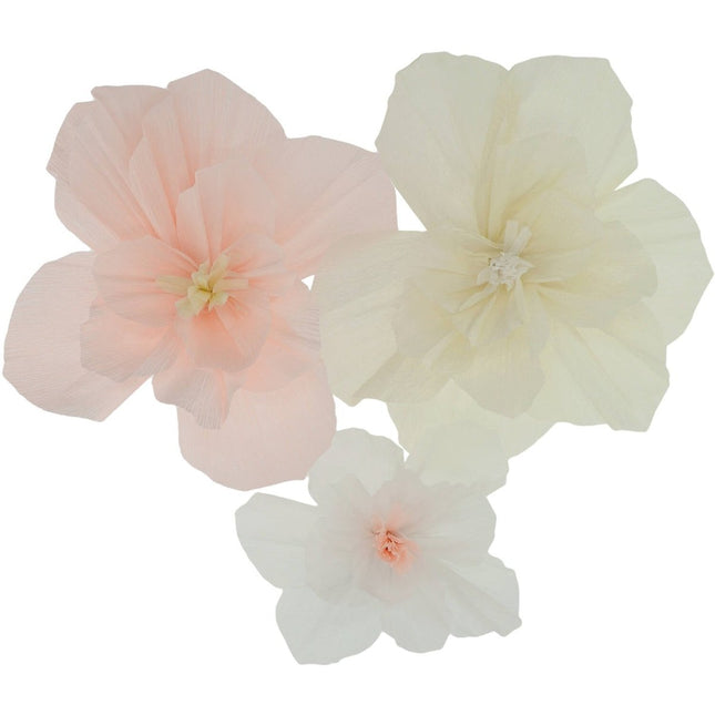 Bloemen Tafeldecoratie Pastel 30cm 3st van Folat koop je bij Partywinkel